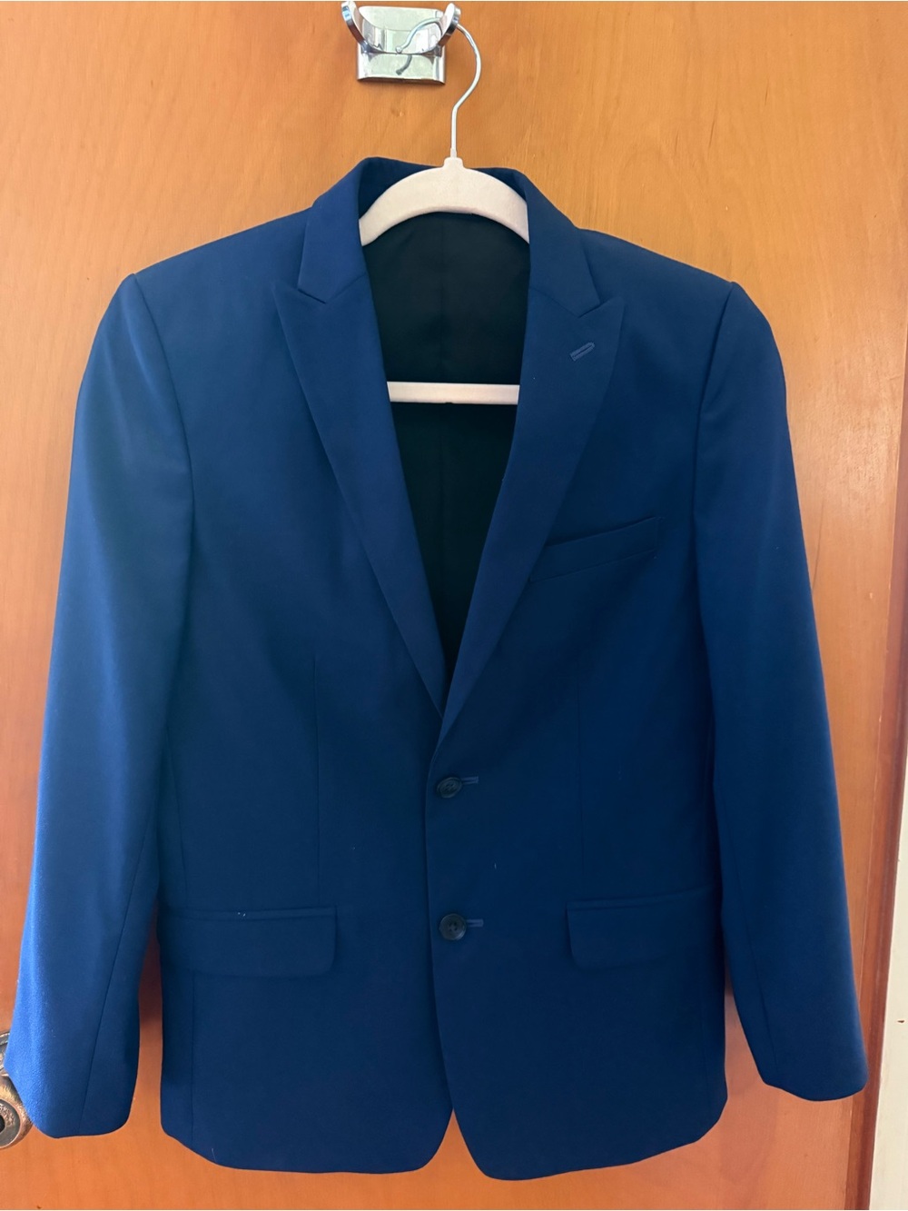 Calvin Klein Boys Navy Blue Blazer Size 14
